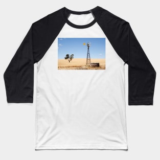 Wind driven water pump South Australia Baseball T-Shirt